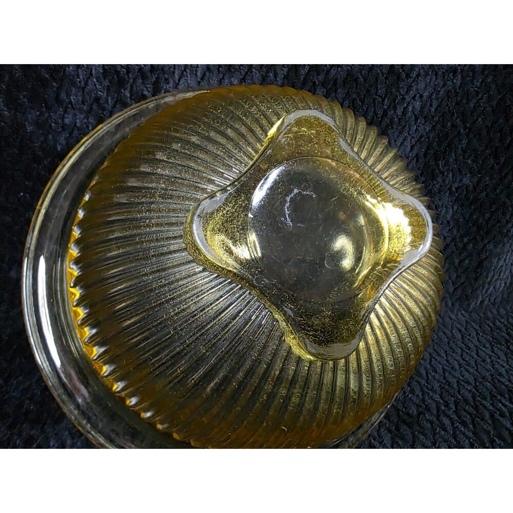 3 VTG "Golden Glow" Depression Glass Nesting Mixing Bowls by Federal Glass Co - Picture 4 of 14